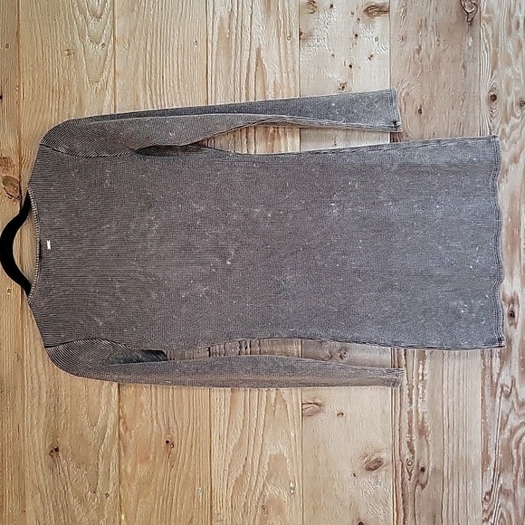 Victoria's Secret Pink Size Small Gray Long Sleeve Waffle Dress - Picture 6 of 7